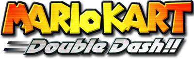 Mario Kart Double Dash logo for Gamecube